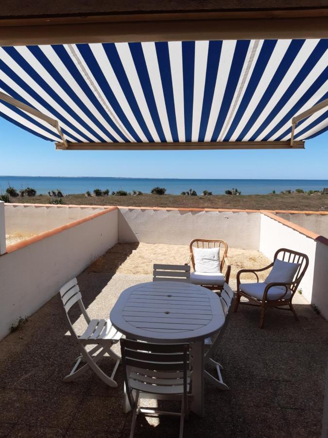 Superbe vue sur l'océan, accès direct à la plage La Tranche-sur-Mer Esterno foto