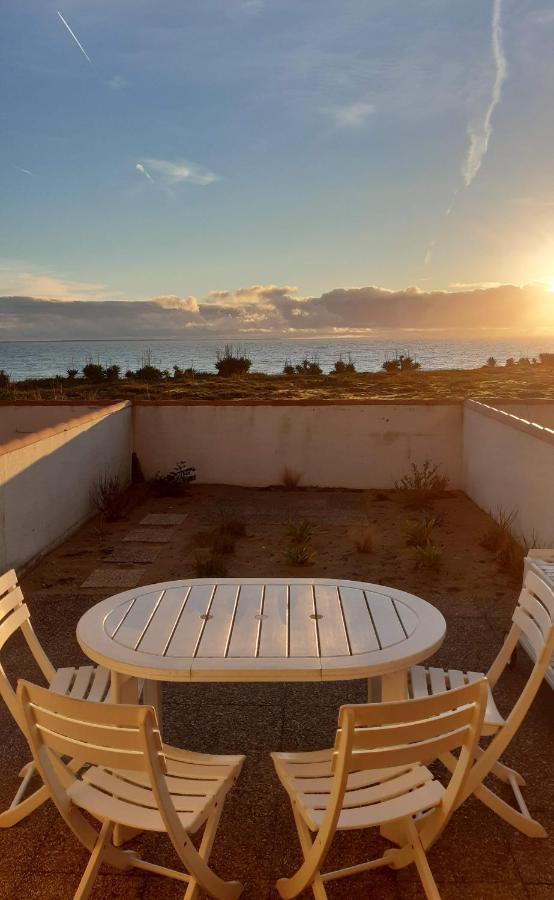 Superbe vue sur l'océan, accès direct à la plage La Tranche-sur-Mer Esterno foto